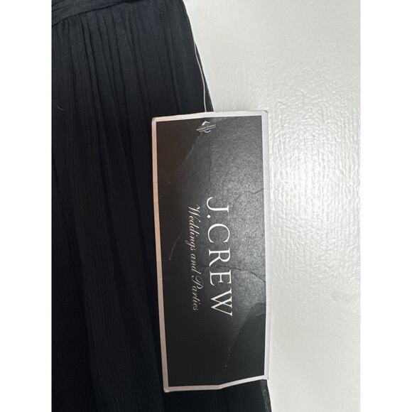 NWT J Crew Arabelle black strapless formal dress from the weddings parties line - Picture 2 of 6